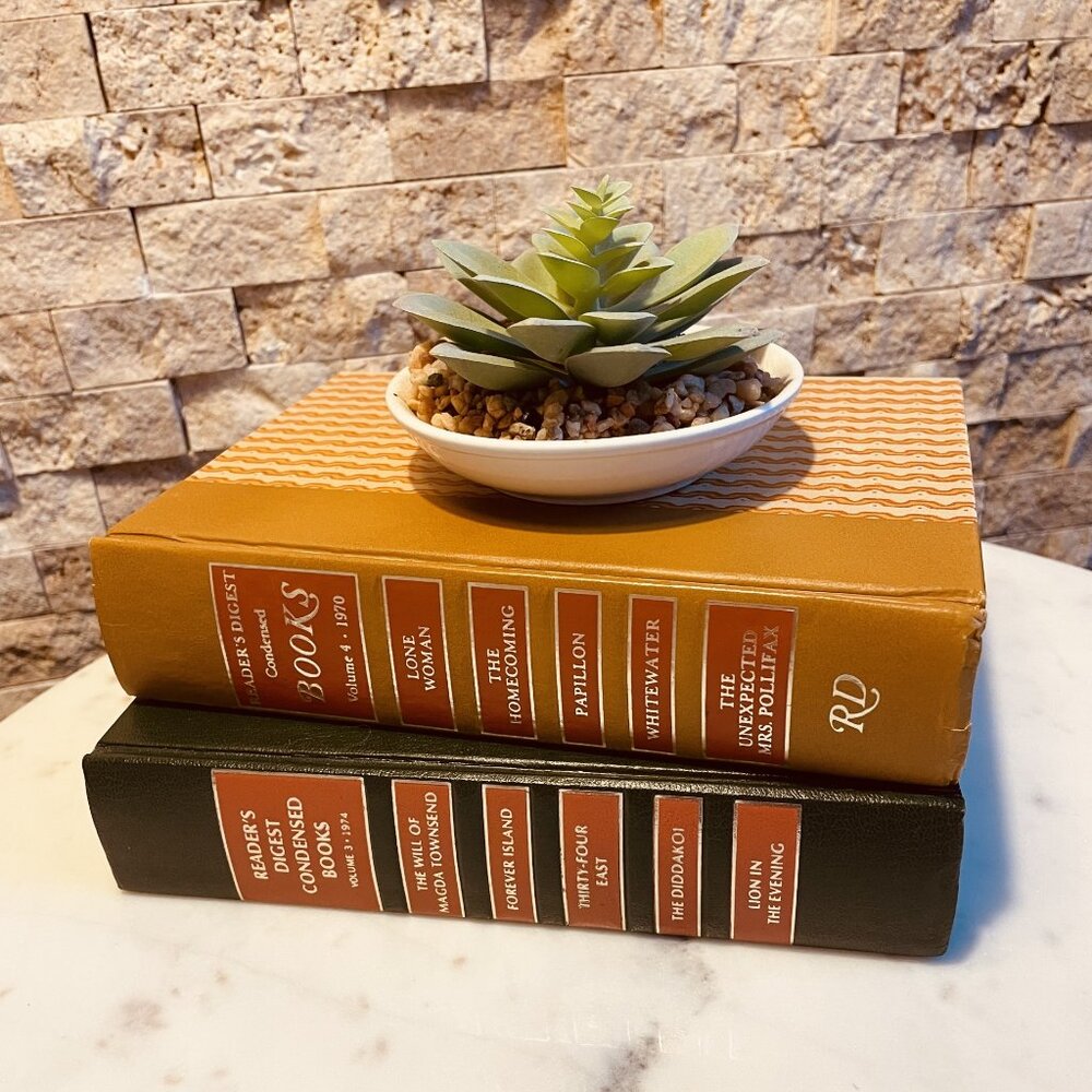 Vintage Reader's Digest Condensed Book Volumes